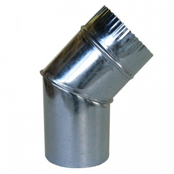 Отвод 45* D 100/0.55 мм