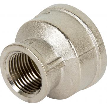 Муфта 1 1/4" х3/4" никелир.